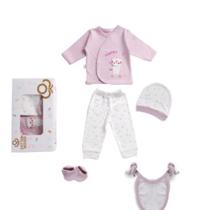 Cat Paws 5 Pieces Set Pink
