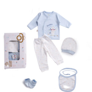 Cat Paws 5 Pieces Set Blue