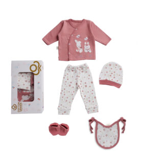 Floral 5 Pieces Set Kashmir