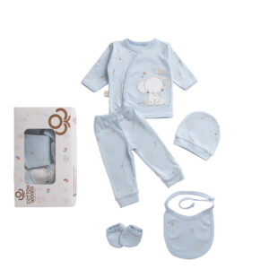 Little Elephant 5 Pieces Set Blue