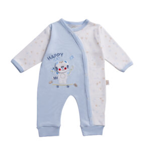 Cat Paws Onesie Blue