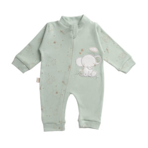 Little Elephant Onesie Mint