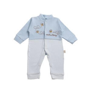 Little Bees Onesie Blue