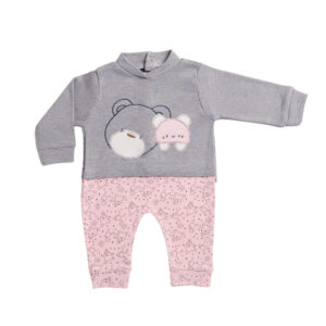 Teddies Long Sleeve Cotton Onesie